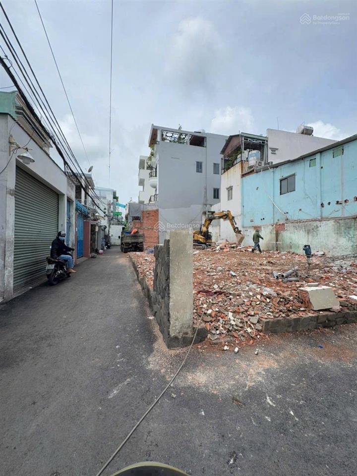 Bán đất hẻm xe hơi 5m thống nhất, p11, gò vấp sát chợ xóm mới