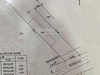 Bán đất mặt tiền đường lý thị chừng  củ chi 540m 5,2 tỷ 250m thổ cư