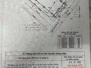 Bán đất mặt tiền  496 dương quảng hàm, p.6, gò vấp (18,28x33,55)