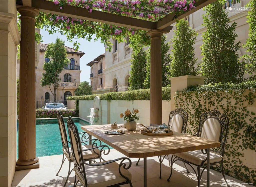 Biệt thự view hồ alluvia city đơn giá 123tr/m2, kênh đầu tư an toàn cho dòng tiền lớn. 0918 657 ***