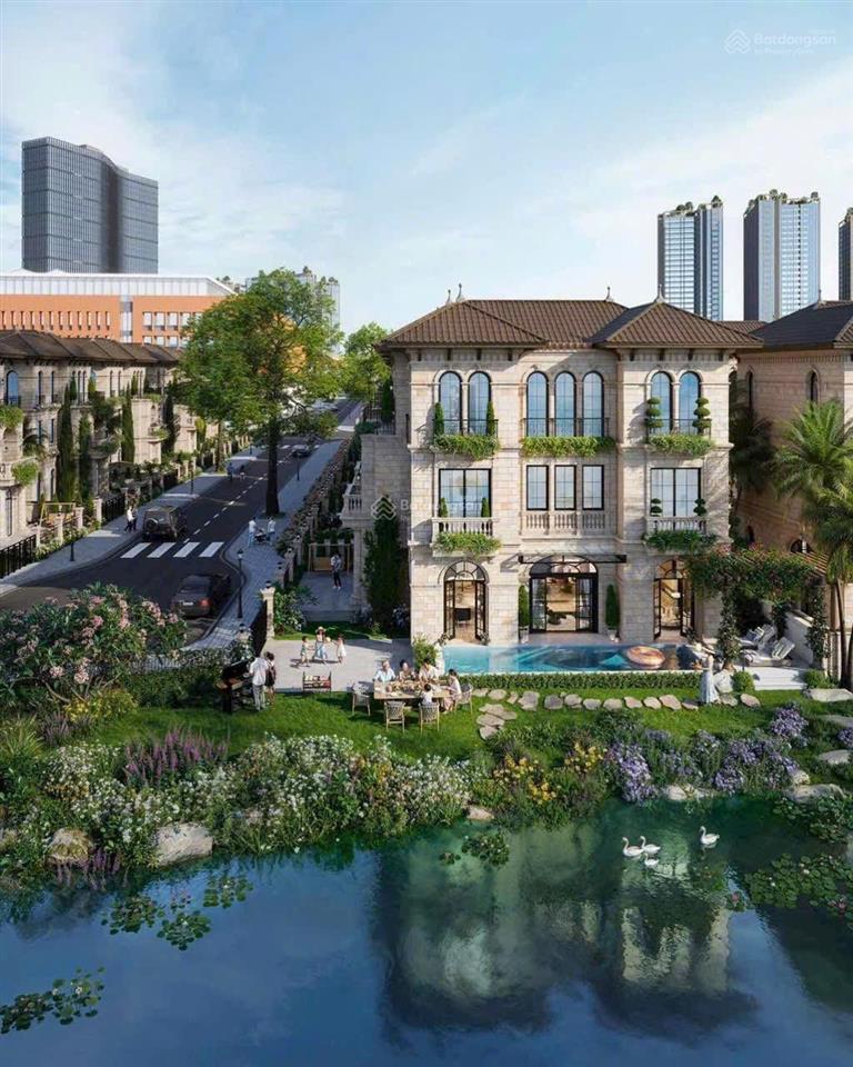 Biệt thự view hồ alluvia city đơn giá 123tr/m2, kênh đầu tư an toàn cho dòng tiền lớn. 0918 657 ***