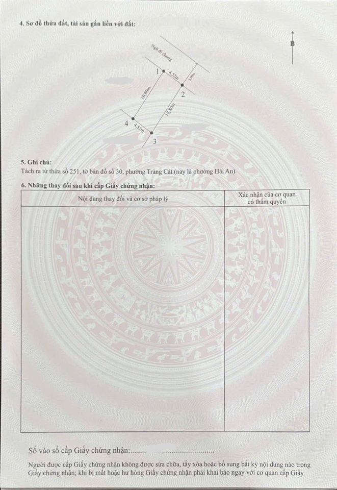 🏆🏆 Cần bán lô đất đường 5m tại Tân Vũ 2, Tràng Cát 48,8m2 giá chỉ 1 tỷ 699 triệu 