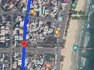 Cần bán lô đất mặt tiền biển đường 5m5 nguyễn trọng nghĩa view biển mân thái