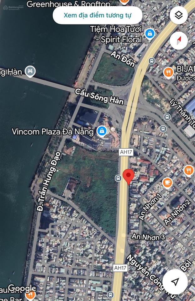 Bán đất đường to 60m ngô quyền dt 125m2 vị trí đẹp 3 tầng