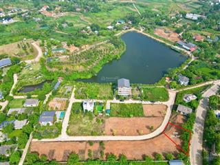 Lô đất 2 mặt tiền view hồ thiên nga và đồi thông