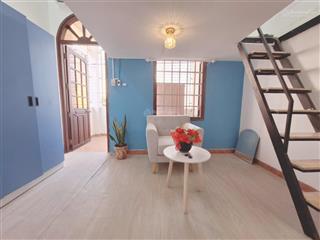 Ch duplex ban công lớn, máy giặt riêng~40m2 ngay cv lê thị riêng, ga sài gòn, gần bờ kè hoàng sa q3