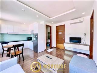 Căn hộ 1 phòng ngủ cao cấp đầy đủ tiện nghi a z  55m2 thang máy, hầm xe  ngay svđ hoa lư q1