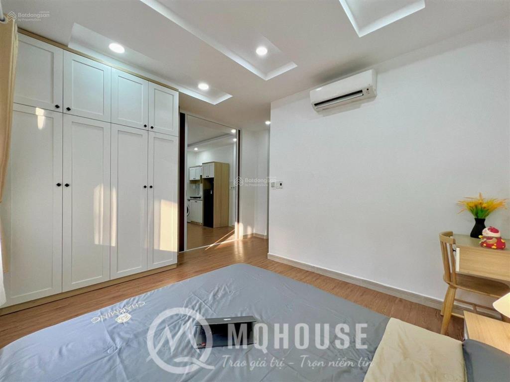 Sắp trống 1pn thoáng 45m2, võ thị sáu q3, thang máy, hẻm oto, yên tĩnh, ngay chợ tân định q1