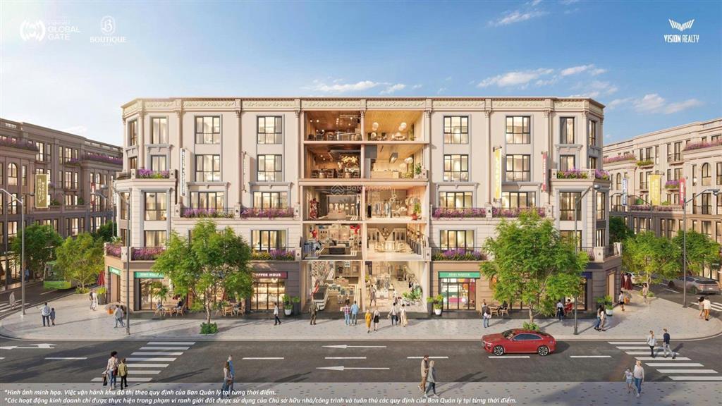 Chỉ với 18 tỷ sở hữu ngay căn shophouse 5 tầng 1 tum hoàn thiện tầng 1,có hầm để xe