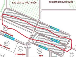 Tái định cư sonadezi (đường 21m) vị trí vip. diện tích 100 m2 (5x20)m