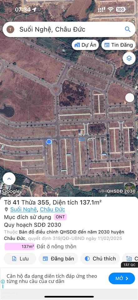 Siêu phẩm căn góc tdc sonadezi (cd  br  vt), góc ngã tư vị trí trung tâm