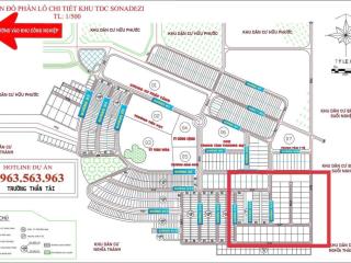 100 m2 tdc sonadezi ( cđ br  vt) giá rẻ bất ngờ ,rẻ ngất người .