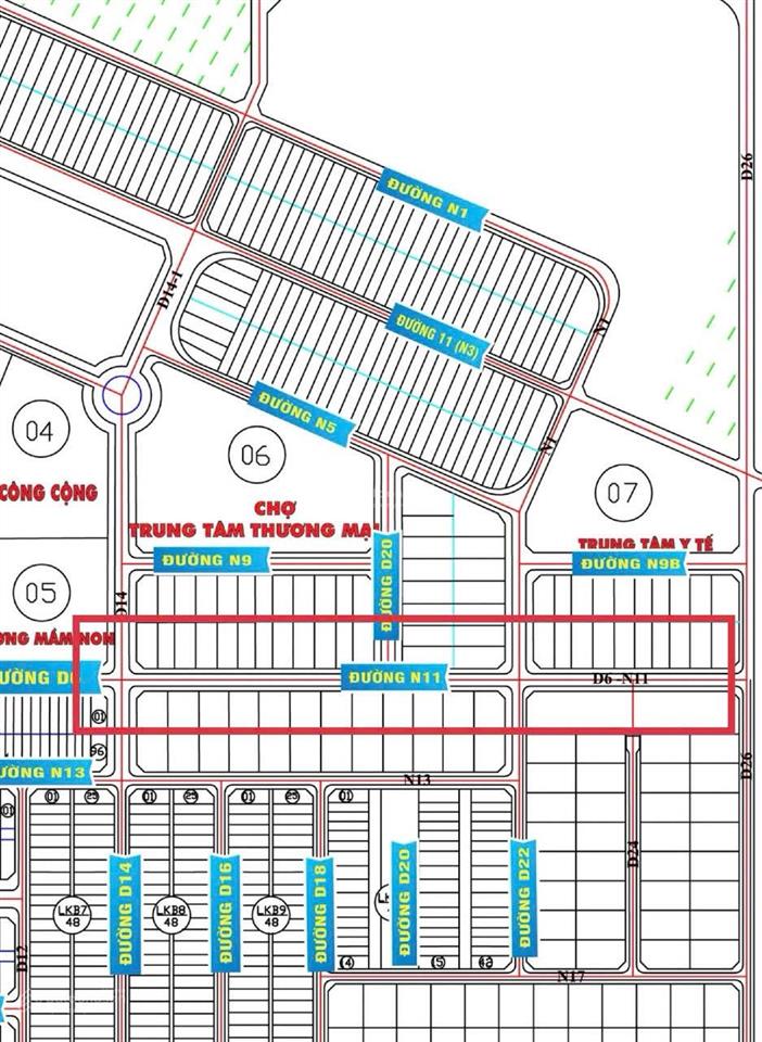 Siêu phẩm đường d6 ,tdc sonadezi ( cđ  br vt) . 90 m2 đối diện công viên .