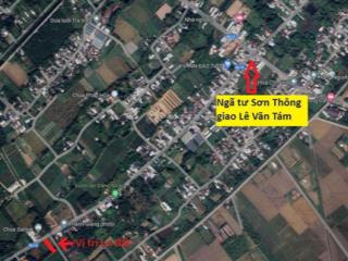 Ra nhanh đất mặt tiền hương lộ 13  sơn thông nối dài trà vinh