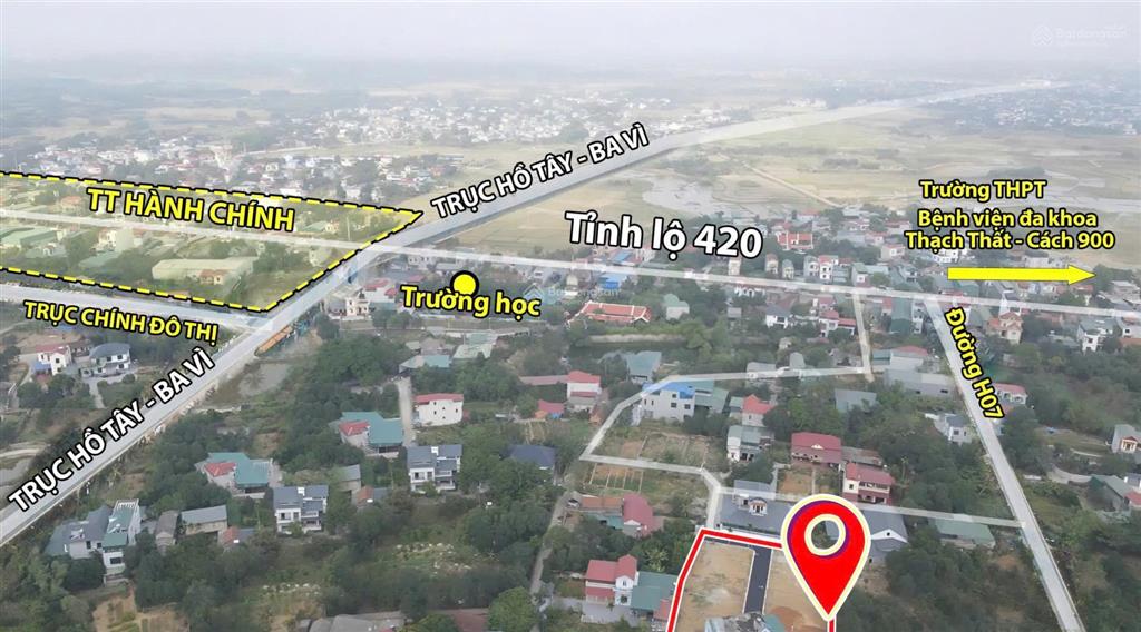 Chính chủ cần bán lô đất ngay sát đại học fpt với khu công nghệ cao  em huy 0915 778 ***