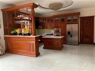Biệt thự 400m2 siêu đẳng cấp 2 mặt tiền kdc vĩnh lộc tặng full nội thất gỗ quý, giá 38 tỷ