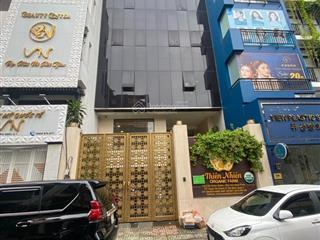 Bán nhà mặt tiền vị trí chuyên khách sạn trương định, ngang 7.7m, 208m2, hầm 4 tầng, 79 tỷ