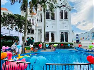 Bán nhà biệt thự mặt tiền ngay trần ngọc diện  28x40m  1125m2  3 tầng sân vườn  giá 170 tỷ