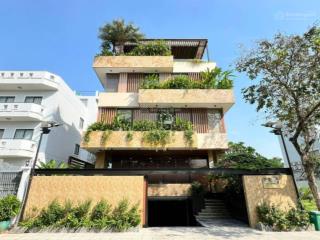 Bán khuôn thủ thiêm villas  thạnh mỹ lợi  14x26m  1 hầm 4 tầng  khu biệt thự sông  50 tỷ