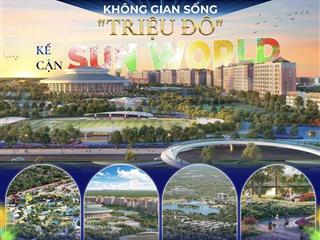 Bán căn góc chung cư sun urban hà nam, cạnh công viên nước sunworld, 2 tầng, 68m2, 2.8 tỷ