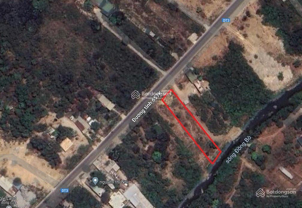 Bán đất mặt tiền tỉnh lộ 3, mặt tiền 10 mét