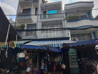 Nhà mặt tiền chợ an hội, 3 tầng 1/ đường quang trung p8 gv, 56m2(4x14), hẻm xe hơi thông, chỉ 7.8