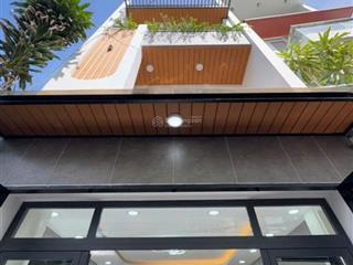 Nhà 3 tầng đường số 1 p11 gv, 44m2 (4mx11m), 3pn, full nội thất, hxh thông, chỉ 6.65tỷ
