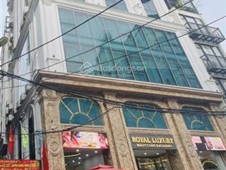 Dòng tiền 125 triệu/th  nguyễn khánh toàn  8 tầng  thang máy  ôtô  23 phòng giá 25 tỷ 500 tr