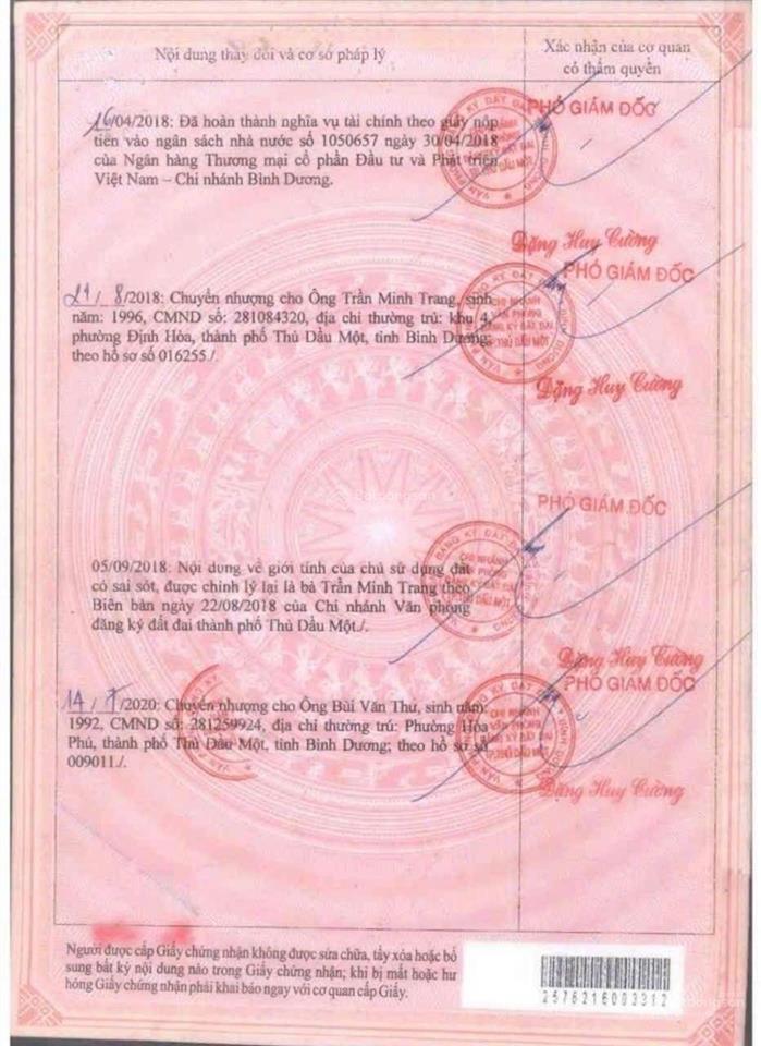 Bán đất tại đường dx 006, phú mỹ, thủ dầu một, bình dương, 2.4 tỷ, 101.8m2, hàng hiếm