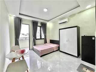 Cho thuê căn hộ studio full nội thất  ban công, cửa sổ đường nguyễn oanh, quận gò vấp