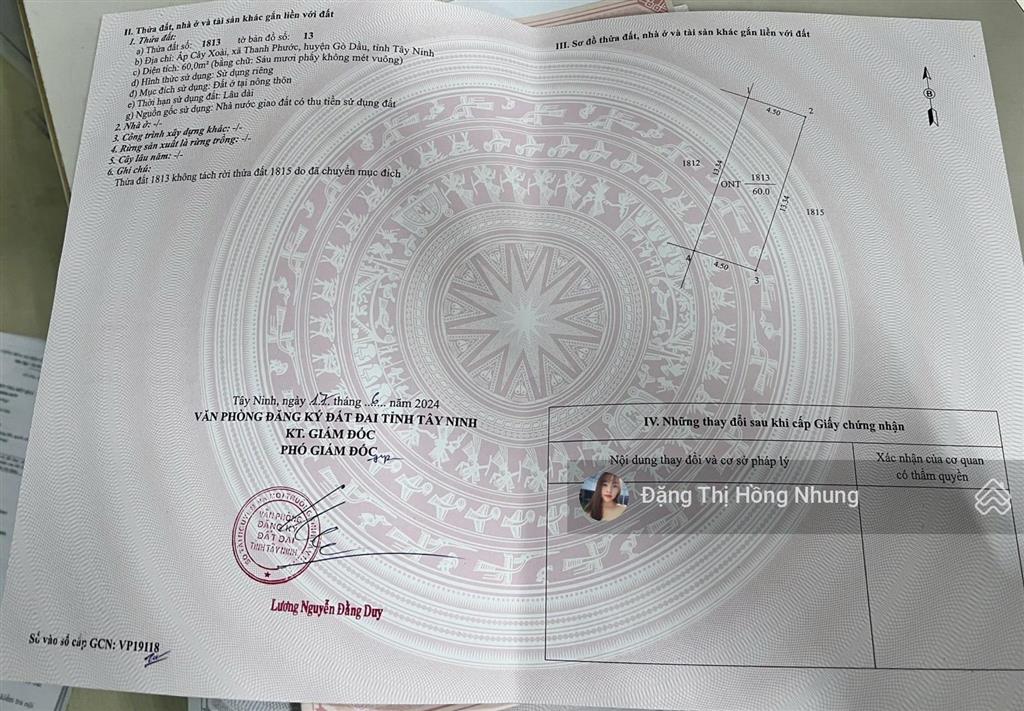 570tr nhựa bàu sen 5x40m có thổ cư thanh phước, gò dầu, tây ninh