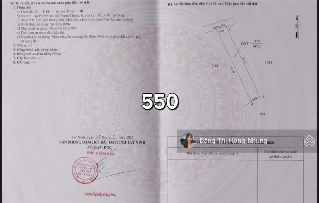 Chủ gửi 2 lô 5x40m thổ cư hết đất phước an, gần kcn hiệp thạnh chỉ 550tr