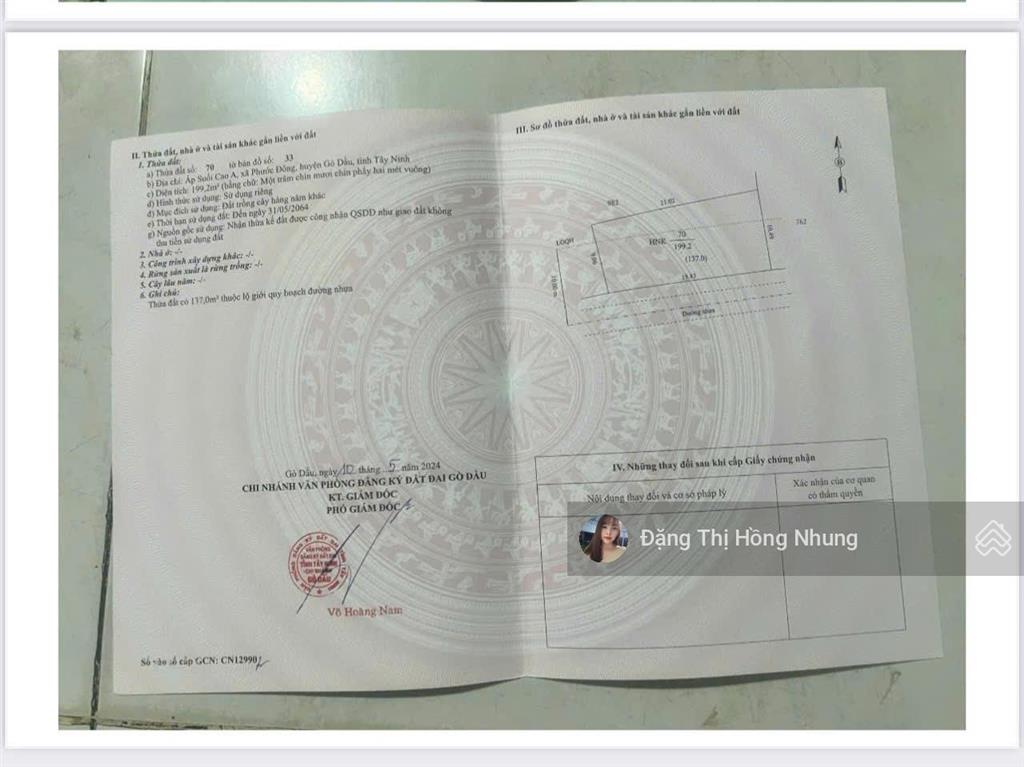 Mặt tiền nhựa thông 1/ dt782, 30x68m có 521m2 thổ cư chỉ 6.9 tỷ