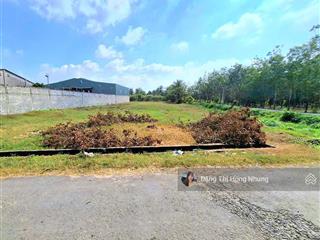 3.64 tỷ 26x84m lô đất 3200m2 đường nhựa 2 mặt tiền sát bên kcn phước đông