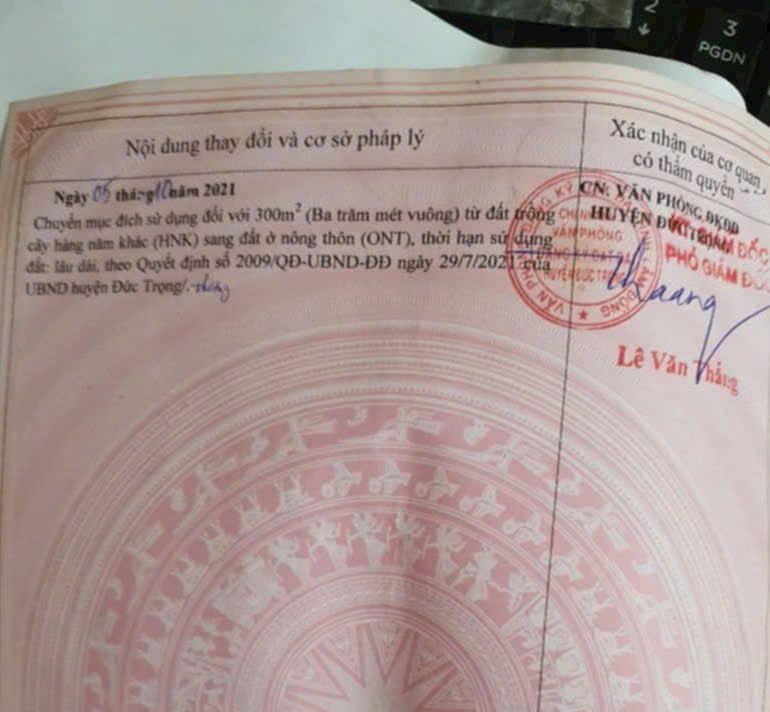 Bán 1,2 sào mặt tiền nhựa nhánh dt724, phú hội cũ, Đức trọng, lâm Đồng