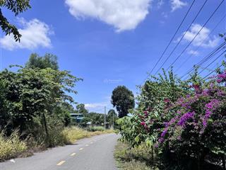 Chính chủ giảm 300tr đất 5x49m thổ cư 100% nở hậu mặt tiền đường 20m lý thị chừng  tỉnh lộ 15