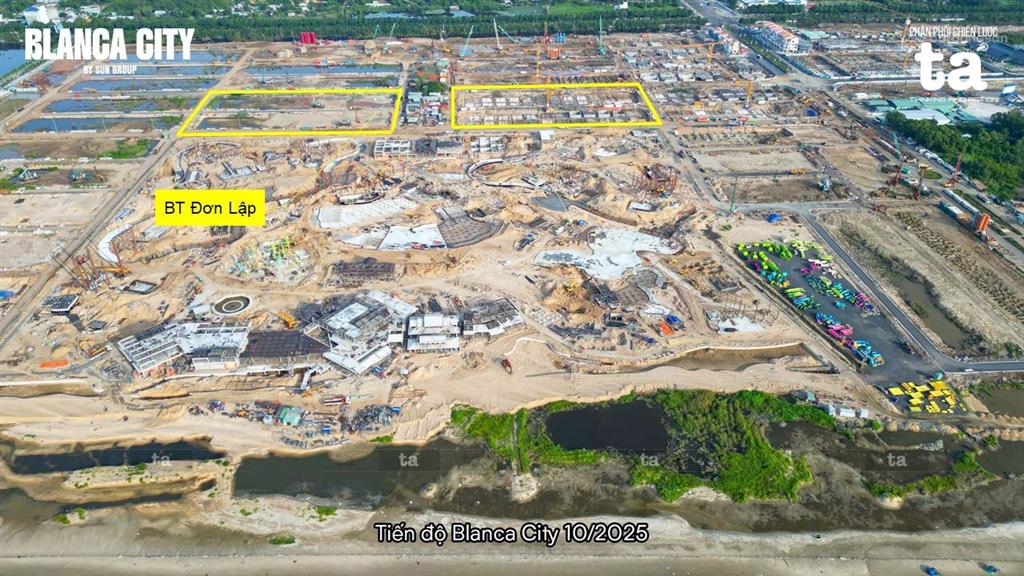 Căn góc biệt thự đơn lập 1 hầm 3 lầu (14x20), view sun world 15ha mua từ cđt   0931 793 ***