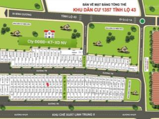 Đất đẹp  trục giữa khu d.c nam cường  tl43 bình chiểu,vị trí bao tiện ích