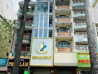 Bán nhà vị trí đẹp mặt tiền ngay chợ hòa bình  quận 5  (4x15m)  6 tầng, thang máy  giá 22 tỷ