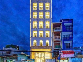 Bán chdv mặt tiền sát nguyễn văn linh  quận 7  (5,5x26m)  7 tầng  hđt 150tr/th  giá 34 tỷ