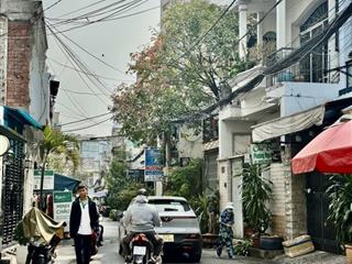 Hẻm nhựa 8m vip nhất âu dương lân  hẻm thông  giáp quận 1  khu cao tầng  3,5x17m  60m2  8,5t