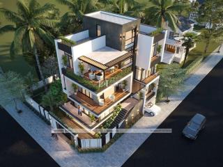 Bán đất biệt thự góc 2 mặt tiền trung tâm vũng tàu 238 m2( đất đẹp giá tốt )