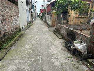 Đất thôn trung hậu đoài, tiền phong, mê linh. dt 73m2, đường thông, ô tô đỗ