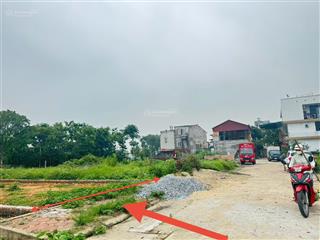 Bán lô đất đấu giá tổ 3, tt quang minh, mê linh. 2 mặt thoáng, đường nhựa, vỉa hè