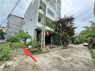 Đất đẹp tổ 5 (cũ), quang minh, mê linh. lô góc, 2 mặt thoáng, mặt tiền kinh doanh đẹp