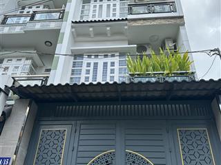 Bán nr đẹp tại p17  trung tâm gò vấp dt85m2 n4.1m 4tầng + st gần chợ an nhơn, ôtô vào nhà. hơn 9tỷ