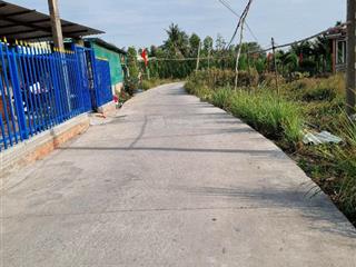 Bán 1.235m² thổ cư cần đước,sát sông vàm cỏ,pháp lý chuẩn, chốt trong tháng giêng tặng thêm đất