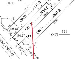 Em chính chủ mở bán 2 ô đất thổ cư mặt đường tỉnh lộ 317a hcm đường chước đất rộng 35m