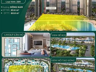 Căn 2pn view trọn bể bơi hồ tạo sóng, ck 11.5% + 8 chỉ vàng, miễn phí dịch vụ 3 năm  0942 044 ***