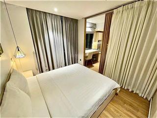 Cho thuê 2pn full nội thất mới 100% ngay cầu thị nghè, tòa nhà đẹp, hầm xe, thang máy, bảo vệ 24/24